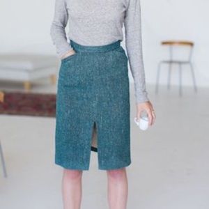 Emerson Fry Tweed Skirt